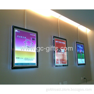 Acrylic Led Light Boxes For Poster Display 